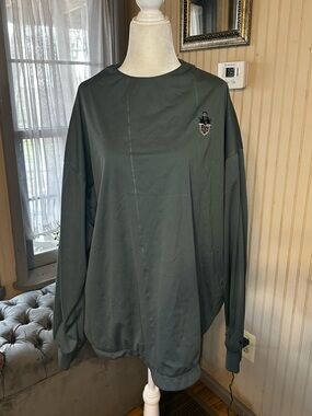Nike Storm-FIT Golf Pullover XXL Duke Golf Club Mens Windbreaker Green Athletic